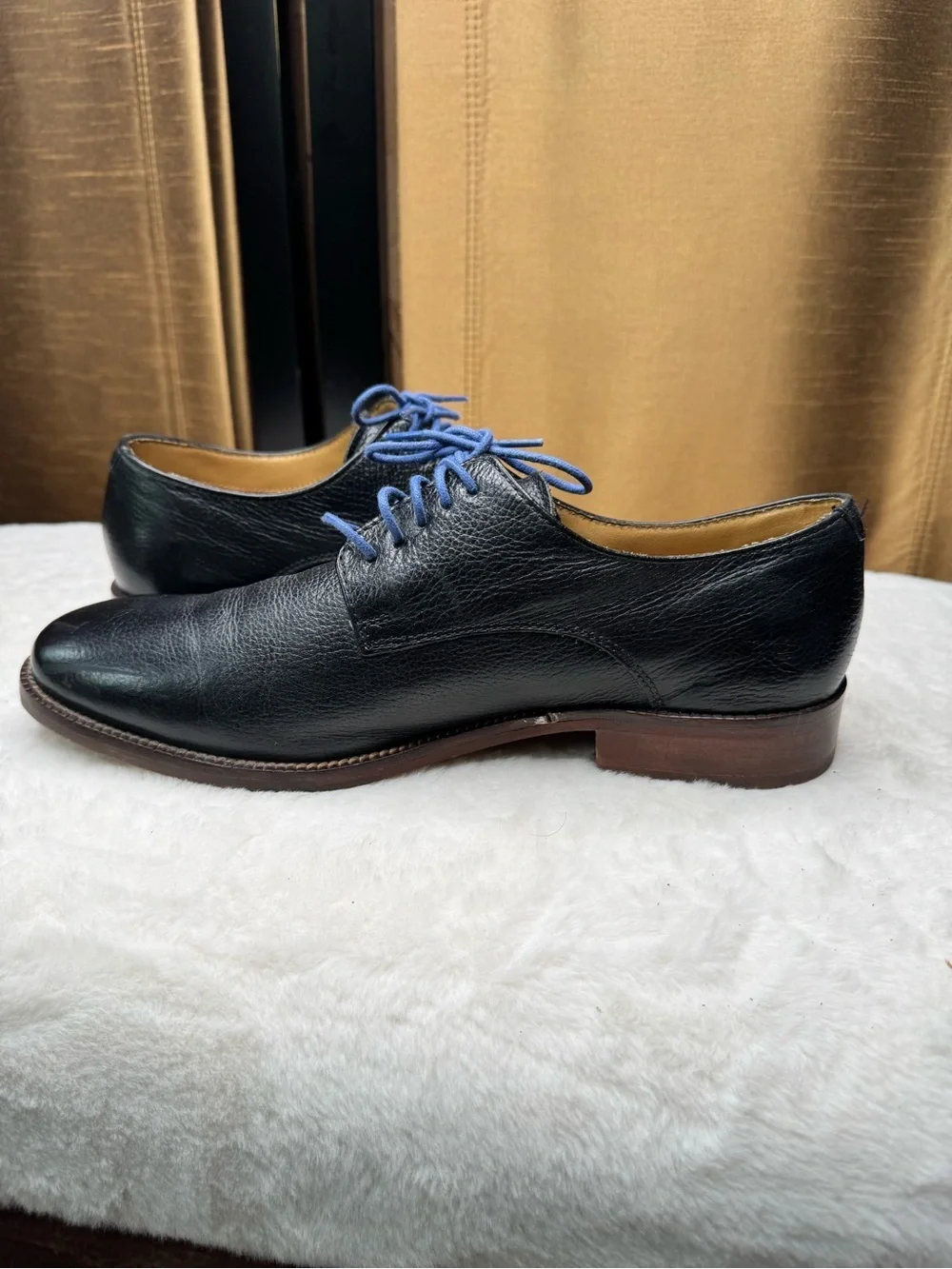 Cole Haan Black Leather Derby Dress Shoes Men’s Size 7.5M